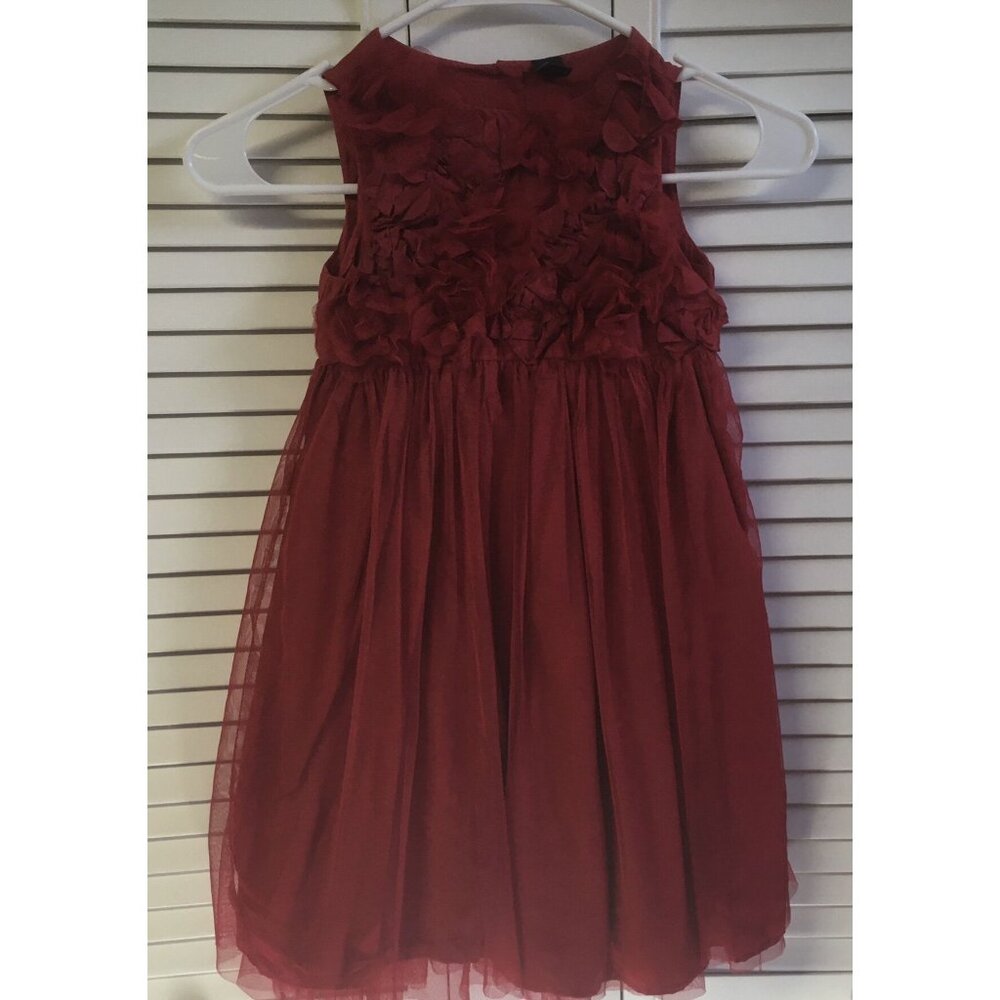 Gap Size 5 Red Sleeveless Tulle Skirt Dress